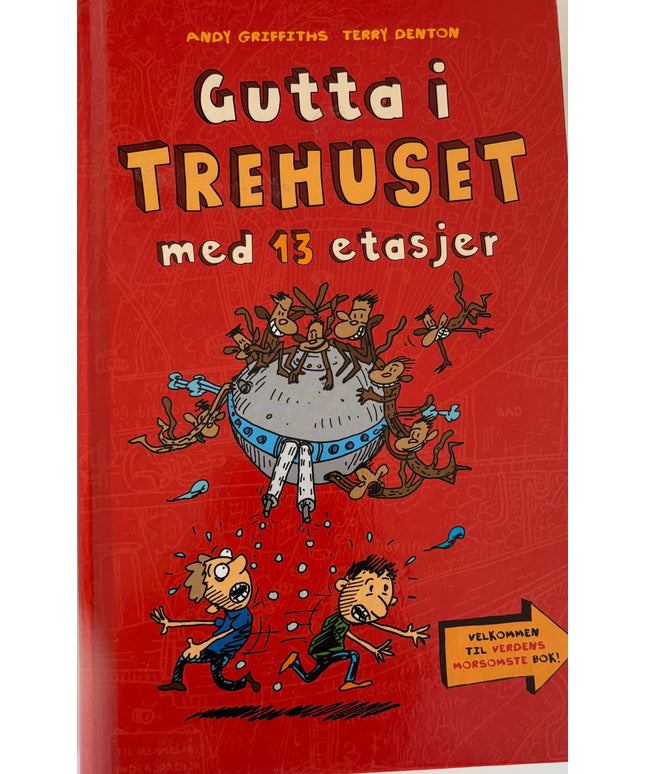 Griffiths, Andy: Gutta i Trehuset med 13 etasjer