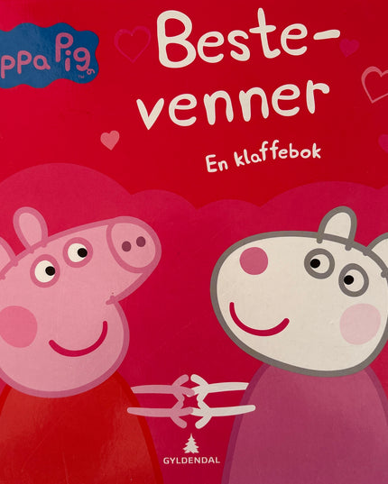 Peppa gris: Bestevenner - En klaffebok