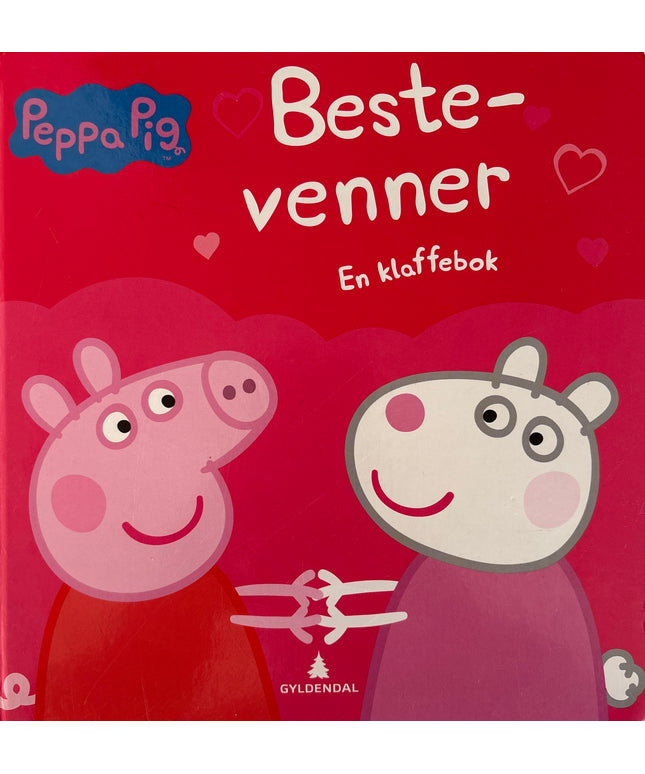 Peppa gris: Bestevenner - En klaffebok