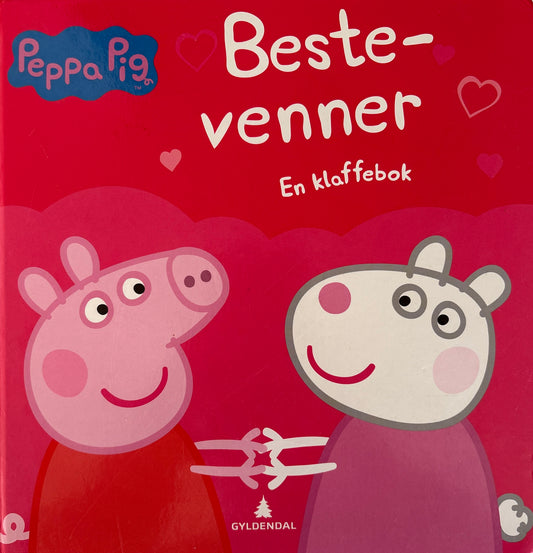 Peppa gris: Bestevenner - En klaffebok