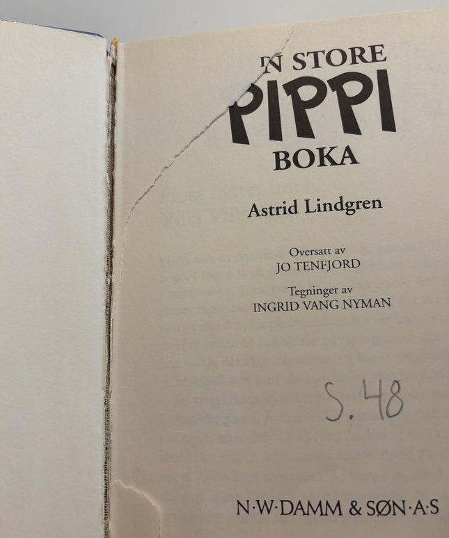 Lindgren, Astrid: Den store Pippiboka
