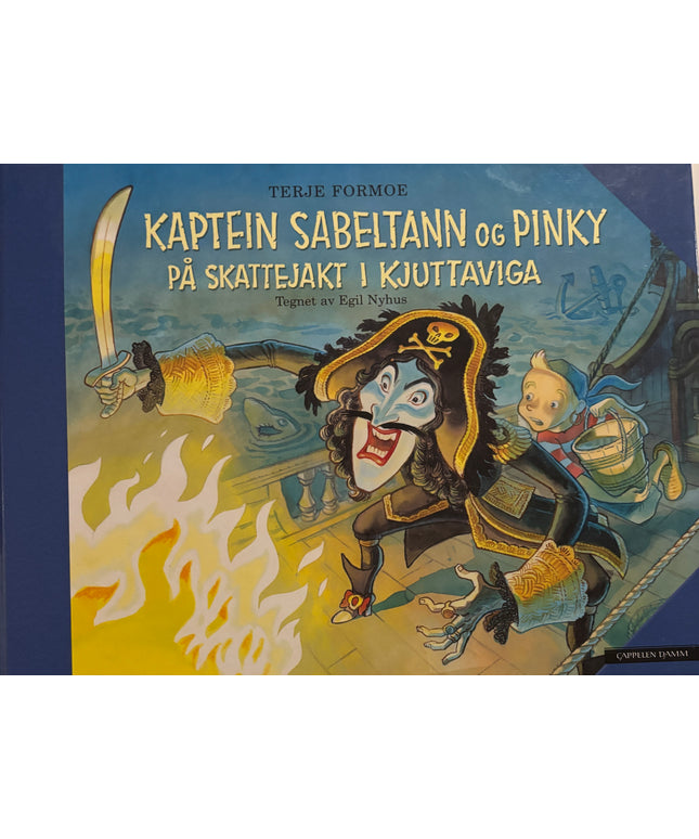 Formoe, Terje: Kaptein Sabeltann og Pinky på skattejakt i Kjuttaviga