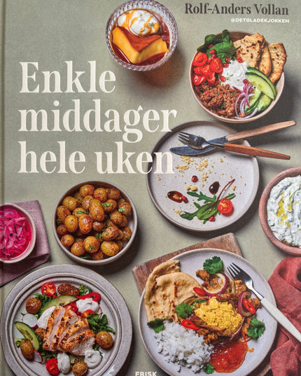 Enkle middager hele uken - Rolf-Anders Vollan (ny)