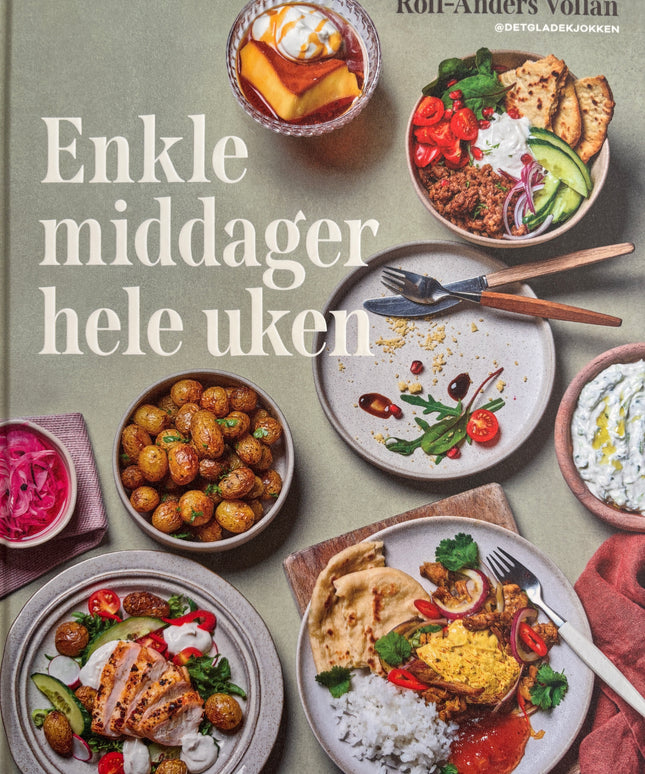 Enkle middager hele uken - Rolf-Anders Vollan (ny)