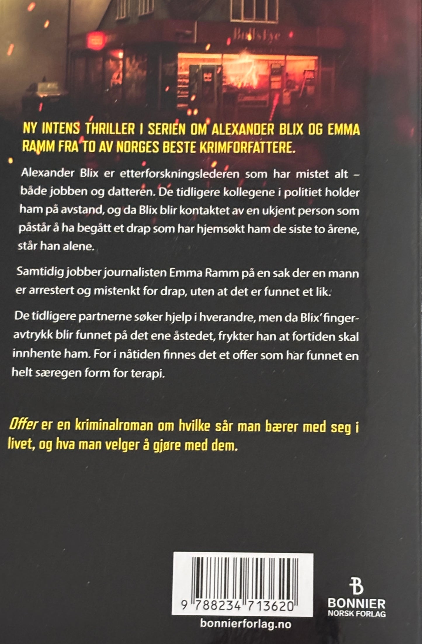 Lier Horst, Jørn og Enger, Thomas: Offer