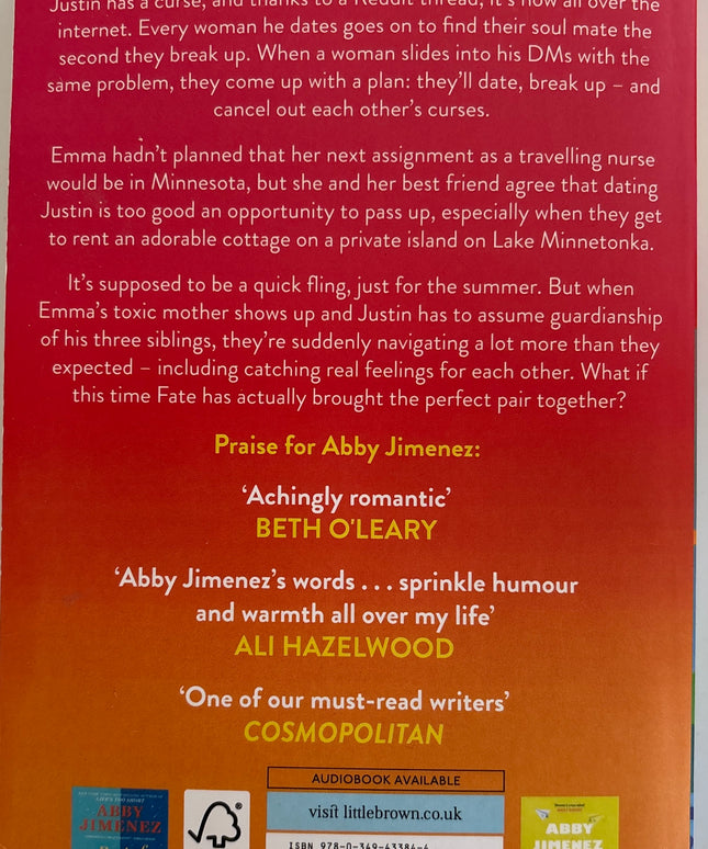 Jimenez, Abby: Just for the summer