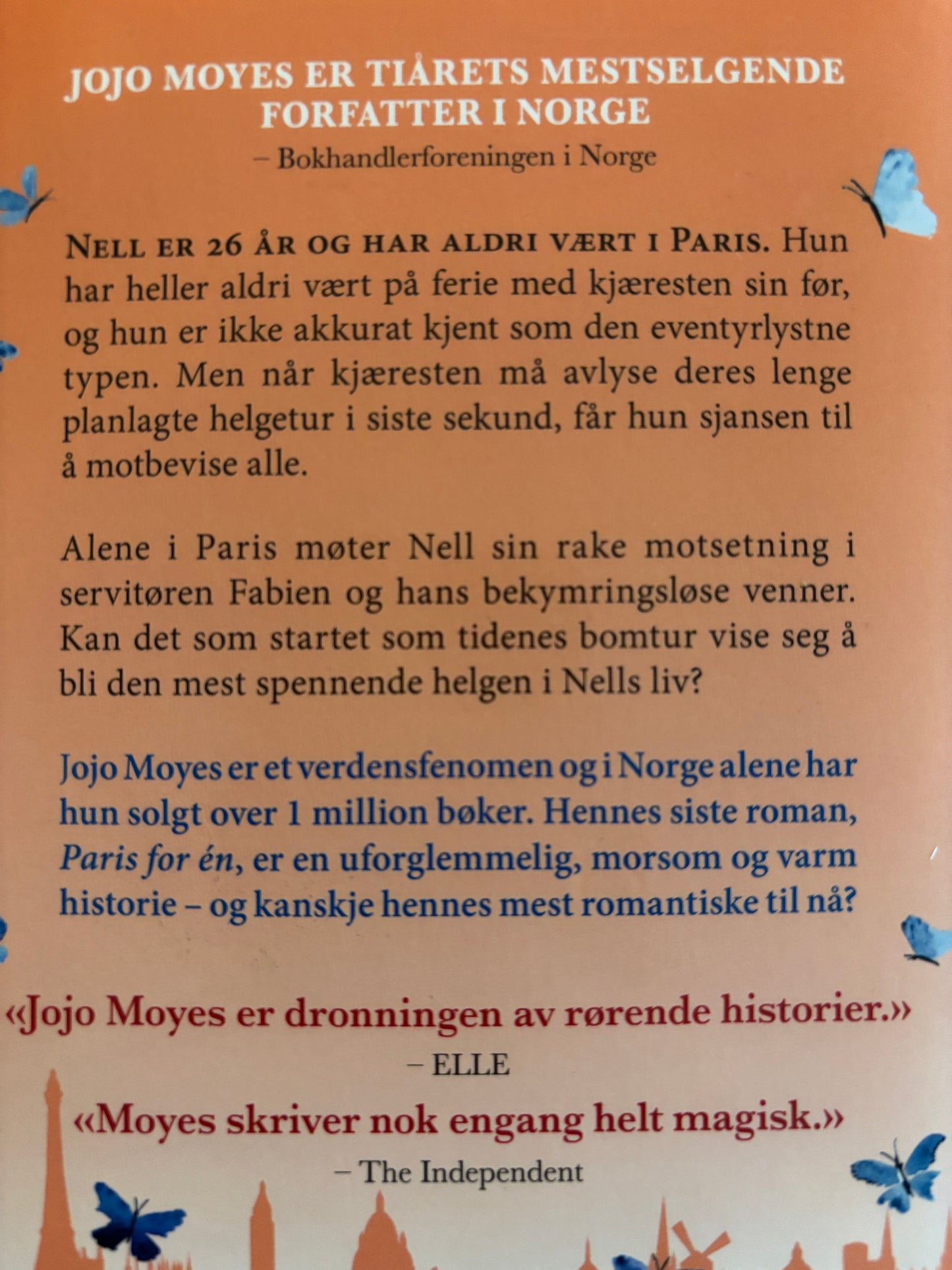 Moyes, Jojo: Paris for (to) en