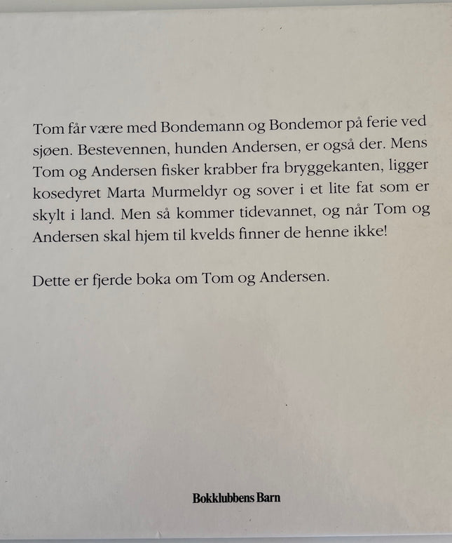 Skjelbred, Margaret: Tom og Andersen ved sjøen