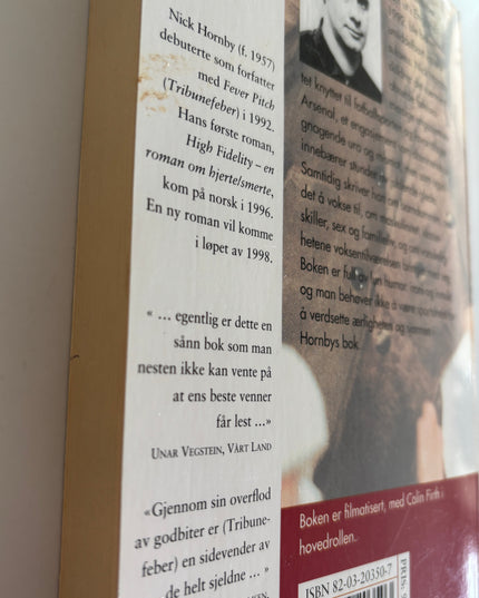 Hornby, Nick: Tribunefeber