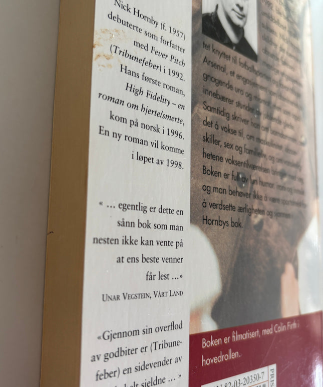 Hornby, Nick: Tribunefeber