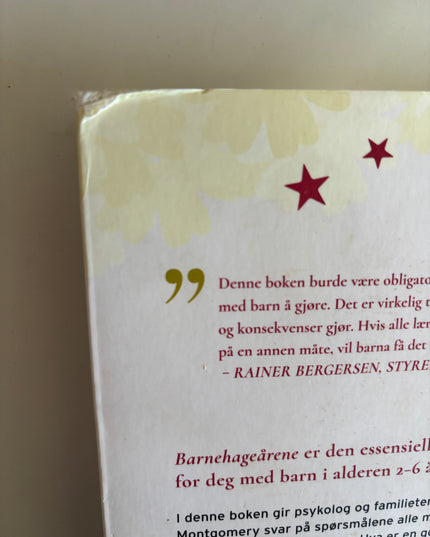 Montgomery, Hedvig: Barnehageårene