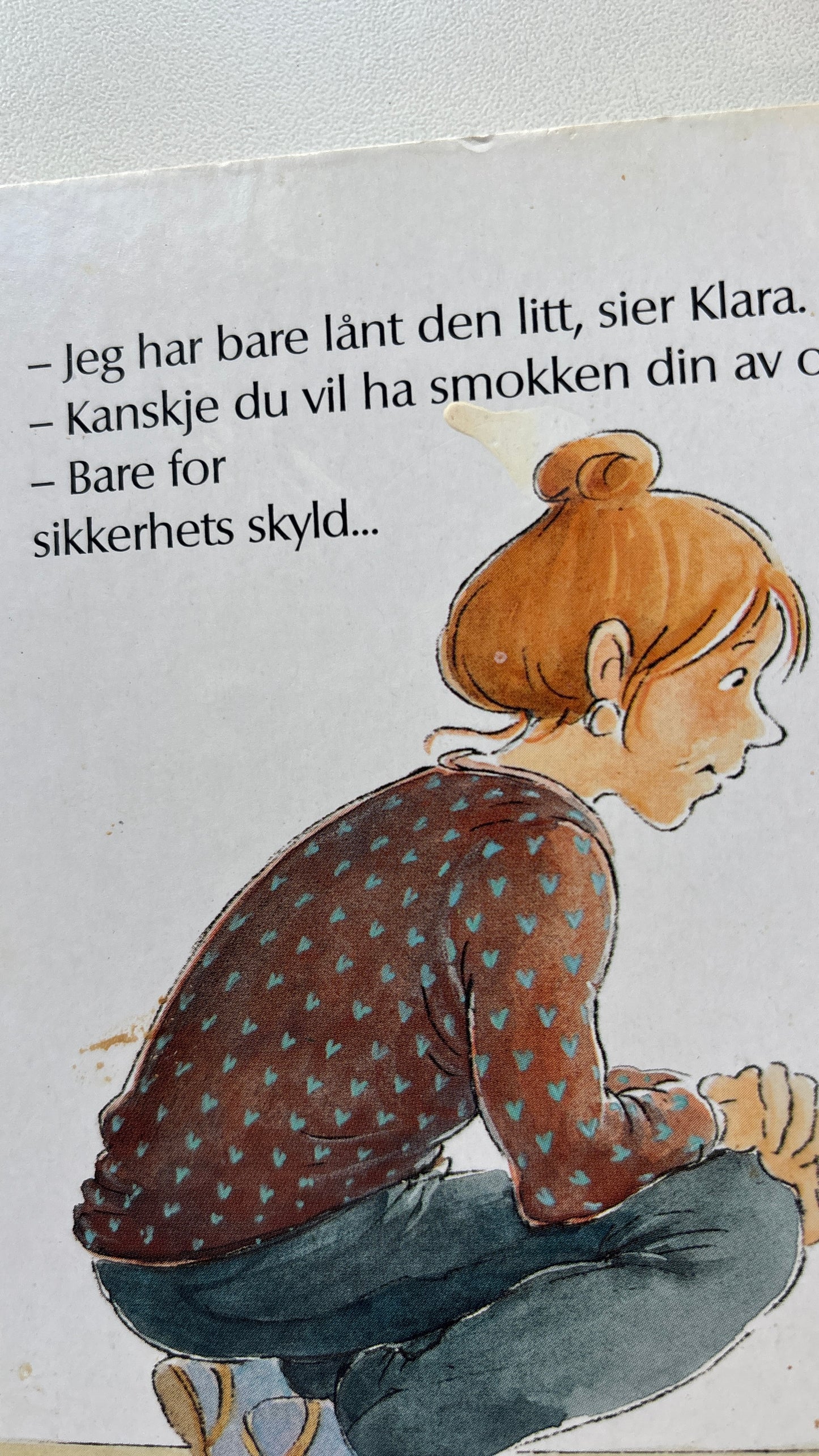 Hansson, Gunilla: Klara og smokken
