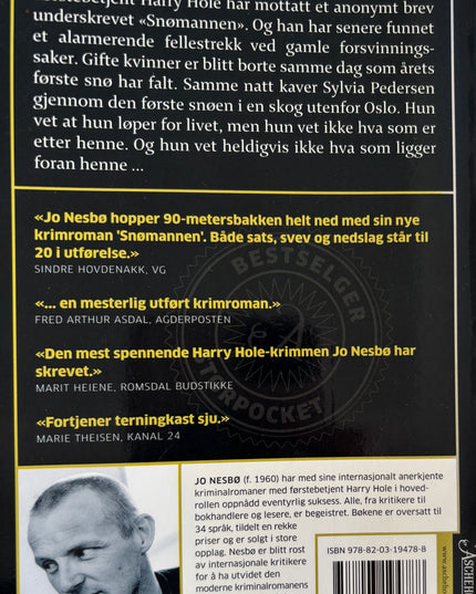 Snømannen - Jo Nesbø (pocket)