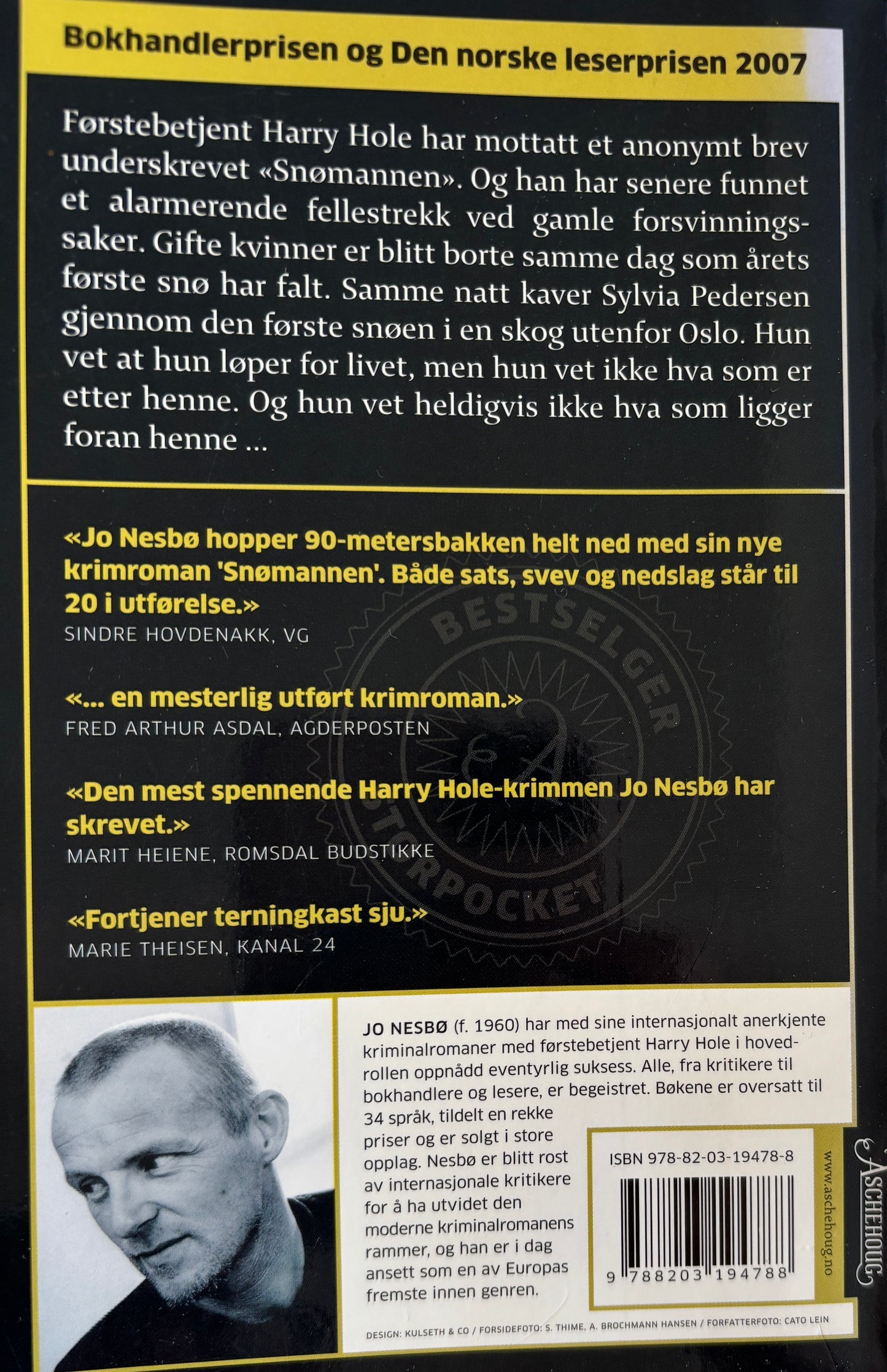Nesbø, Jo: Snømannen