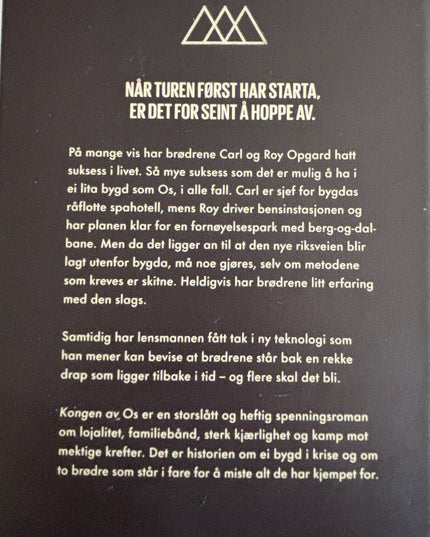 Kongen av Os: Kongeriket 2 - Jo Nesbø (innbundet)