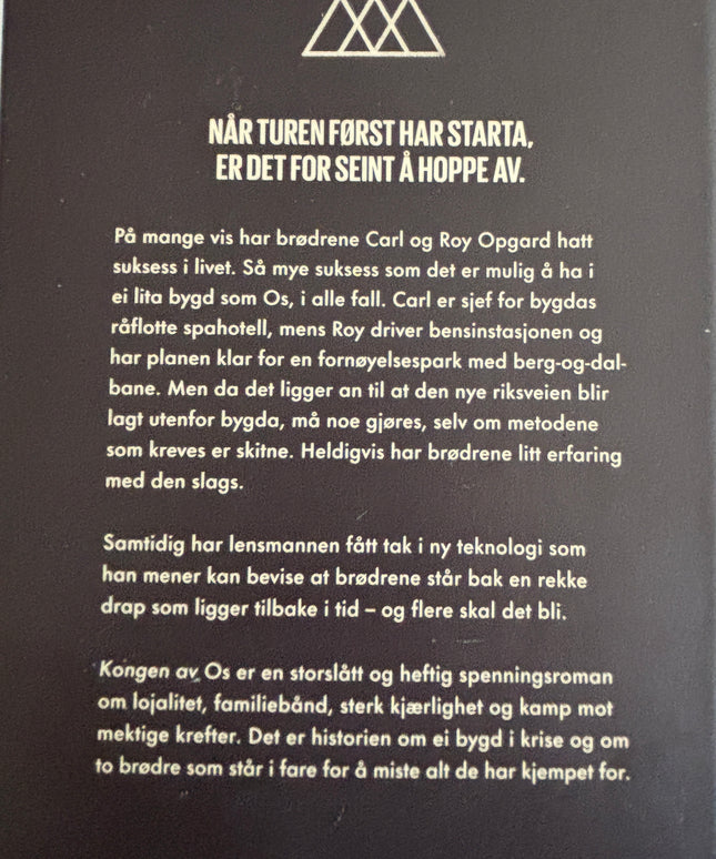 Nesbø, Jo: Kongen av Os: Kongeriket 2