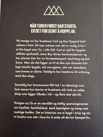 Nesbø, Jo: Kongen av Os: Kongeriket 2