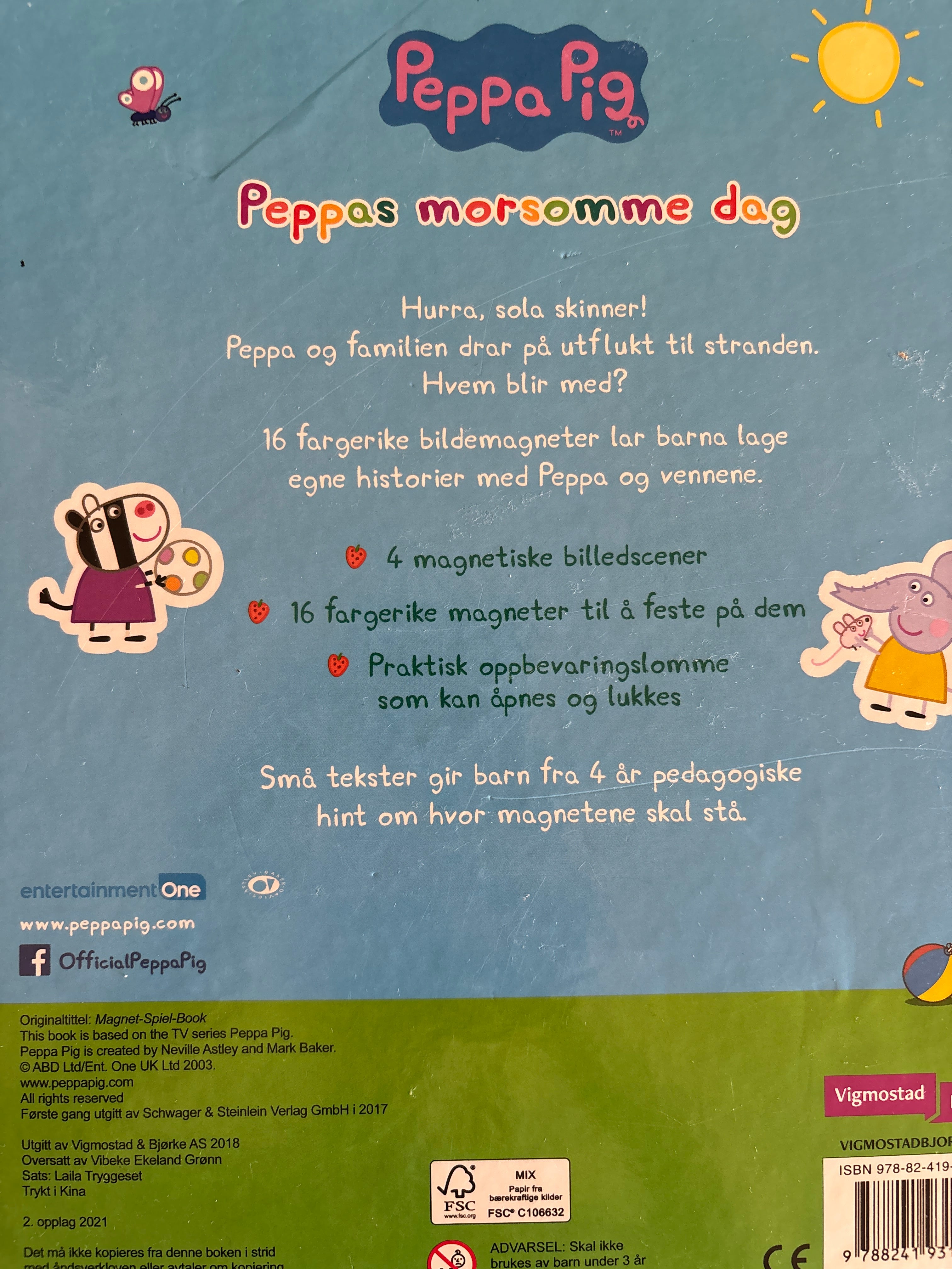 Peppa Gris: Peppas morsomme dag