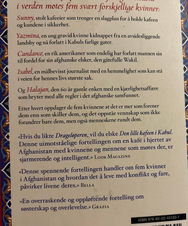 Rodriguez, Deborah: Den lille kafeen i Kabul