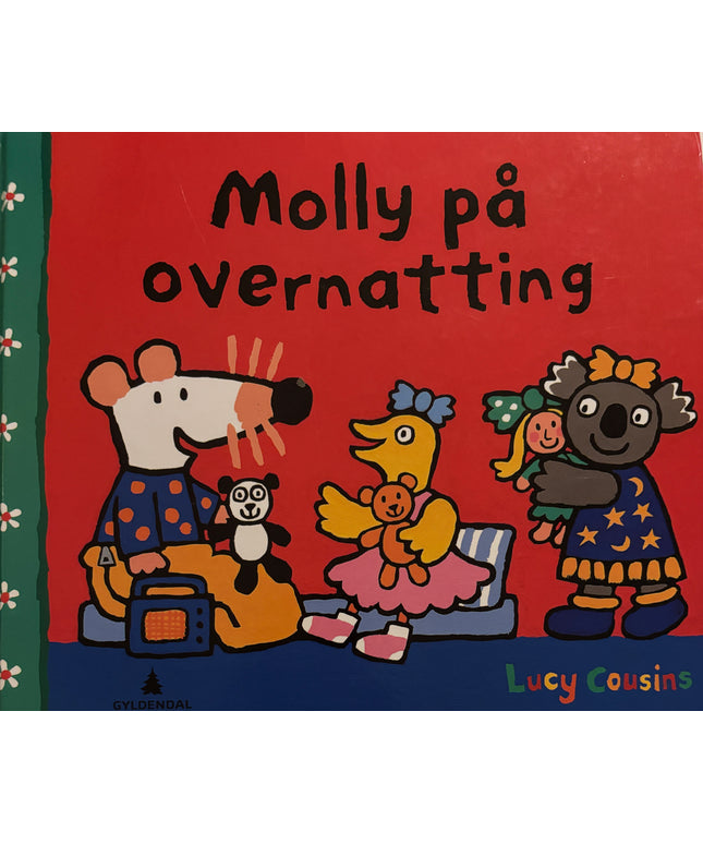 Cousins, Lucy: Molly på overnatting