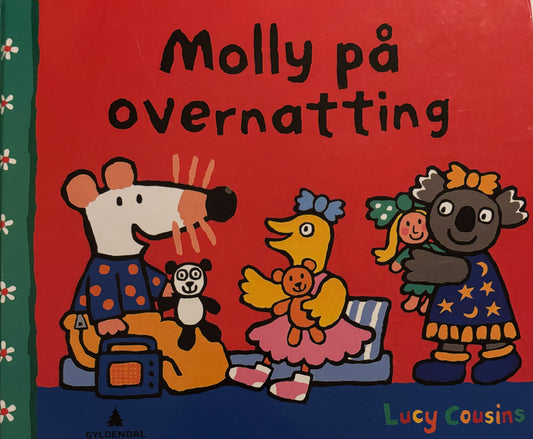 Cousins, Lucy: Molly på overnatting