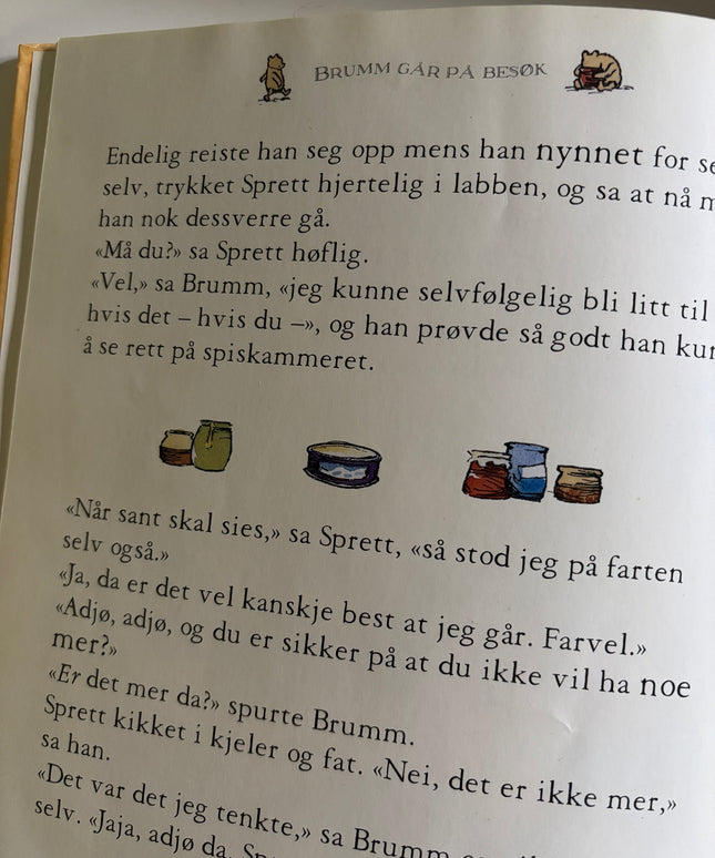 Brumm går på besøk