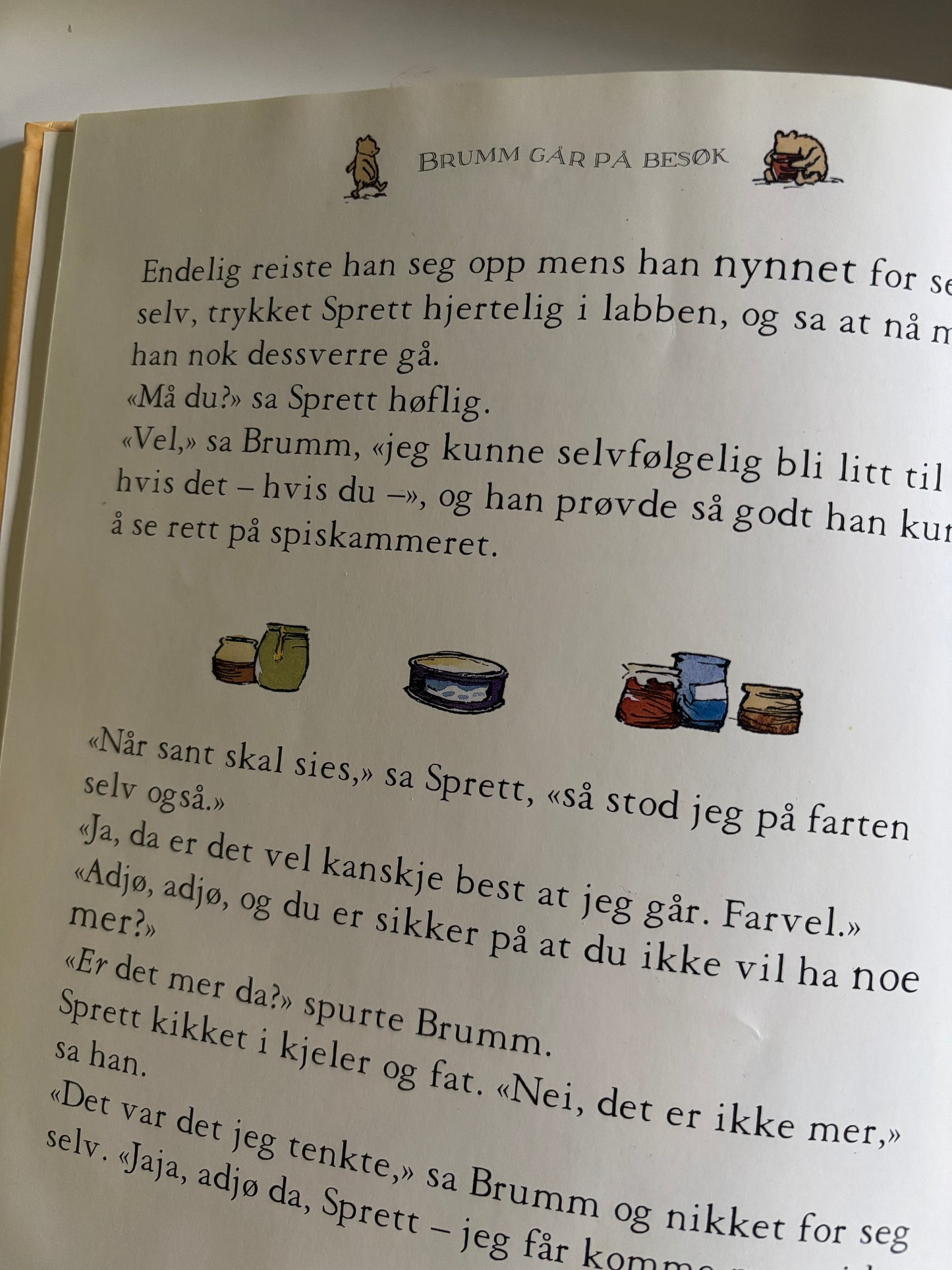 Brumm går på besøk
