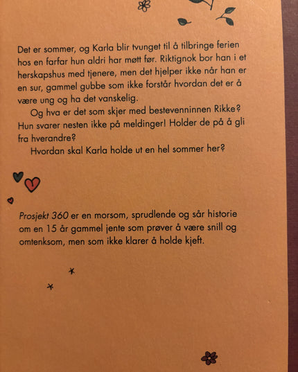 Klepp, Anneli: Prosjekt 360