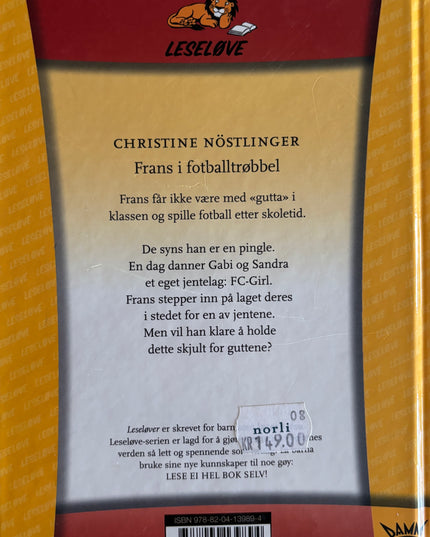 Nøstlinger, Christine: Frans i fotballtrøbbel