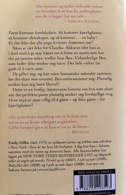 Griffin, Emily: Baby eller ikke