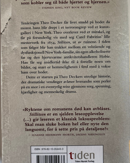 Tartt, Donna: Stillitsen
