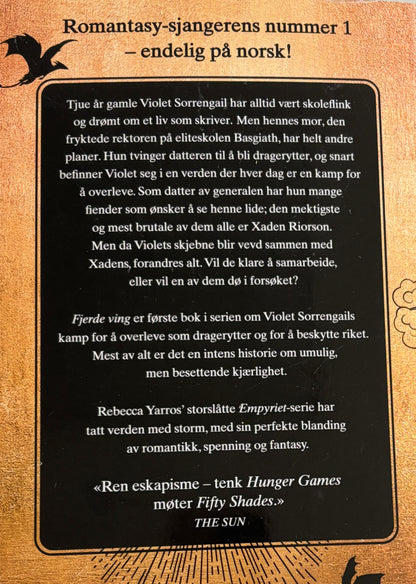 Yarros, Rebecca: Fjerde ving