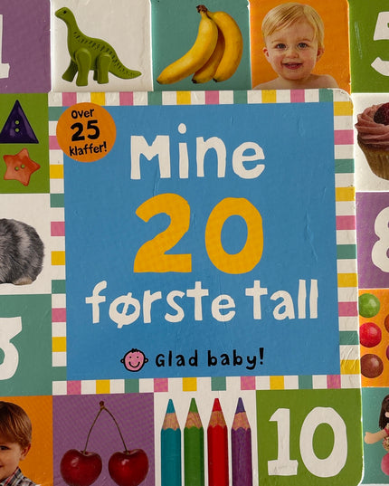 Mine 20 første tall