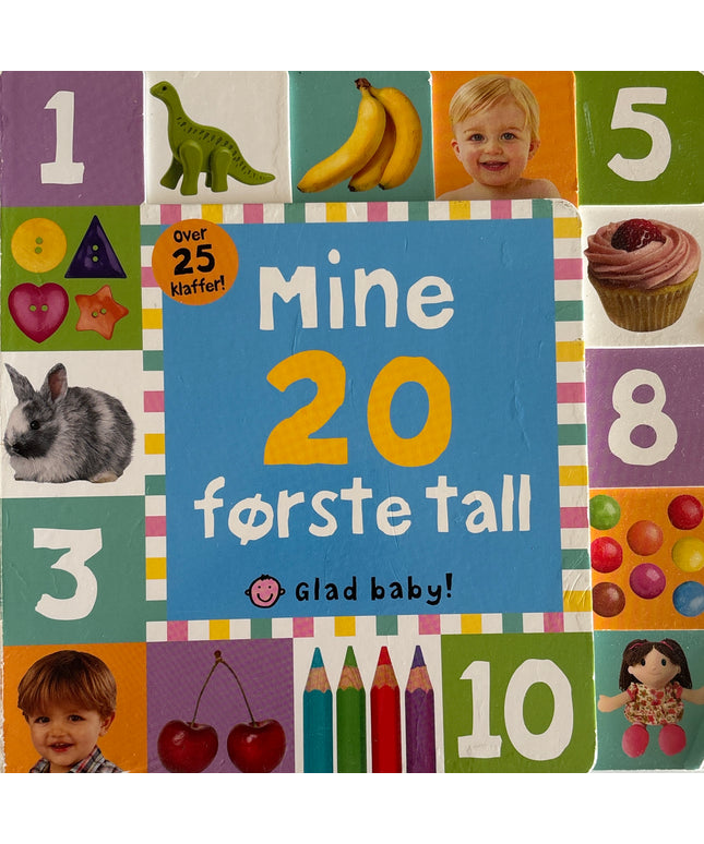 Mine 20 første tall
