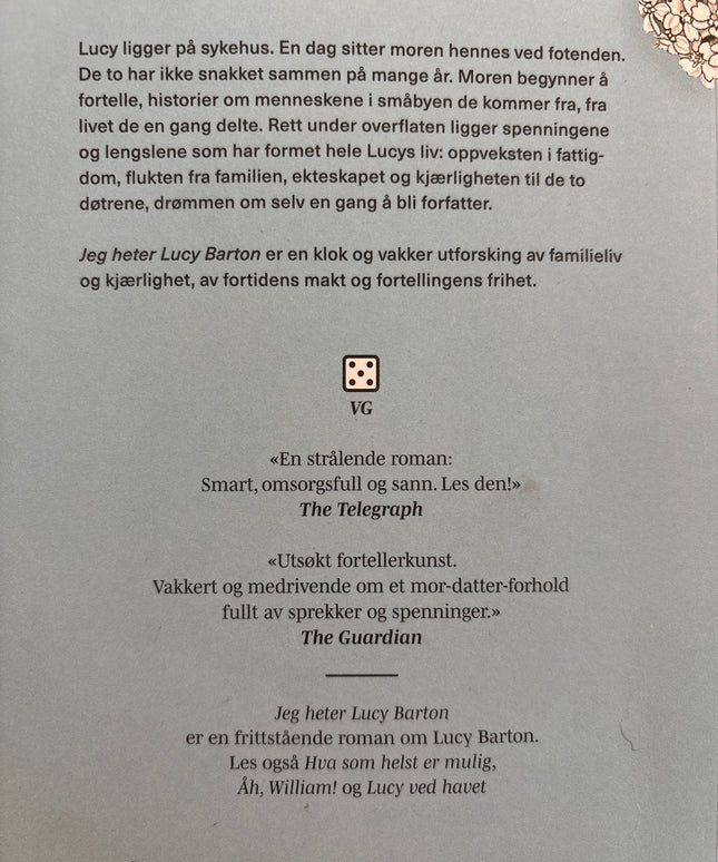 Strout, Elizabeth: Jeg heter Lucy Barton