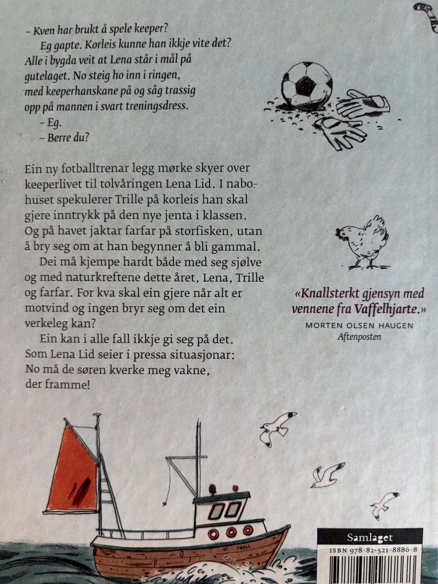 Parr, Maria: Keeperen og havet