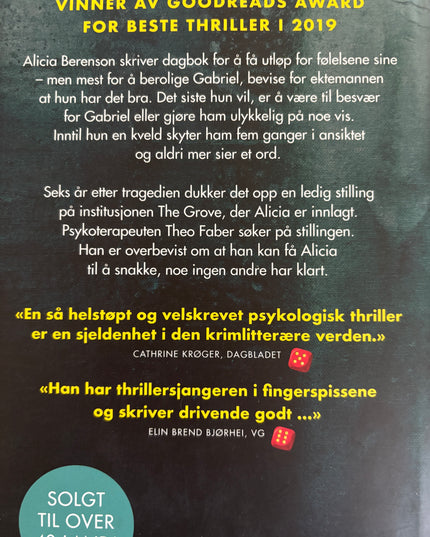 Michaelides, Alex: Den tause pasienten