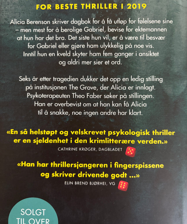 Michaelides, Alex: Den tause pasienten