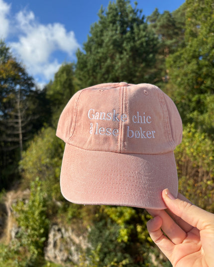 Brodert Caps | Ganske Chic | Vintage Peach