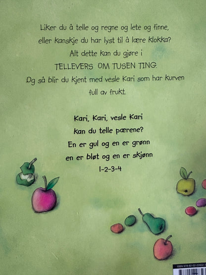 Gjerdrum, Anne-Lise: Tellevers om tusen ting