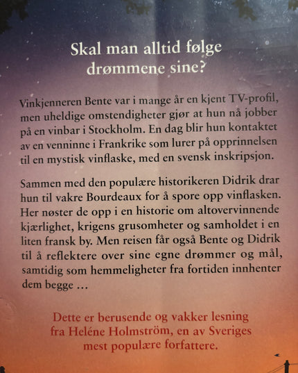 Holmstrøm, Helene: Å danse i mørket