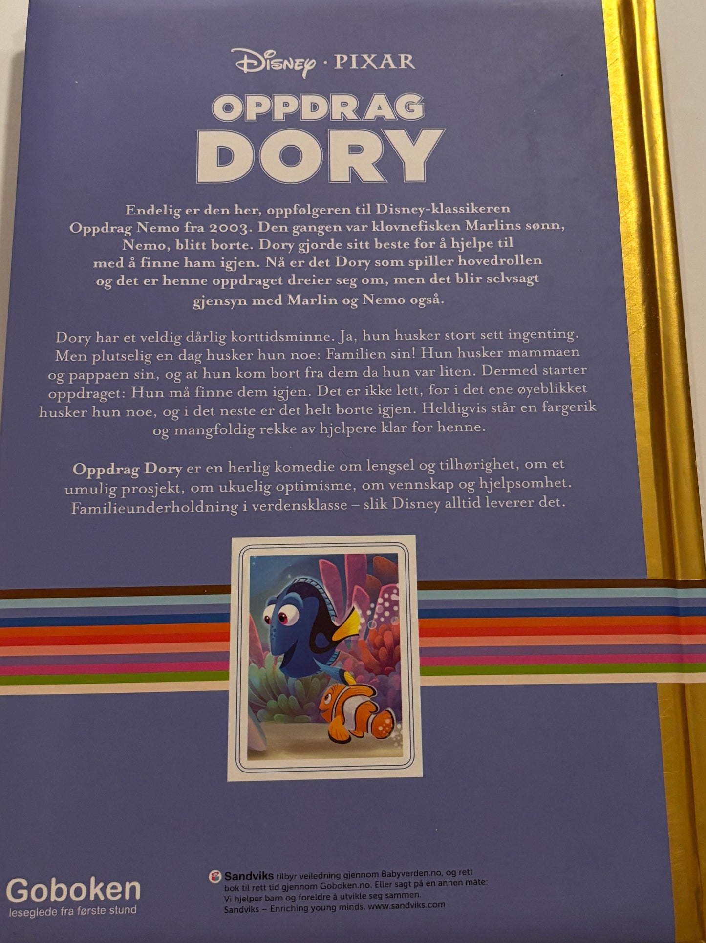 Disney: Oppdrag Dory