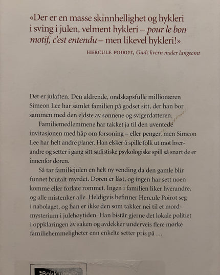 Guds kvern maler langsomt - Agatha Christie (innbundet)