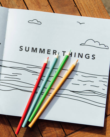 Summer Things: How to Draw Book for Kids