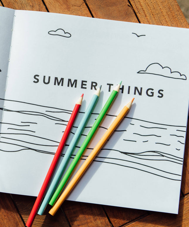 Summer Things: How to Draw Book for Kids
