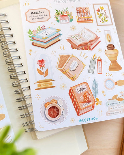 Klistremerkeark | Aesthetic Book