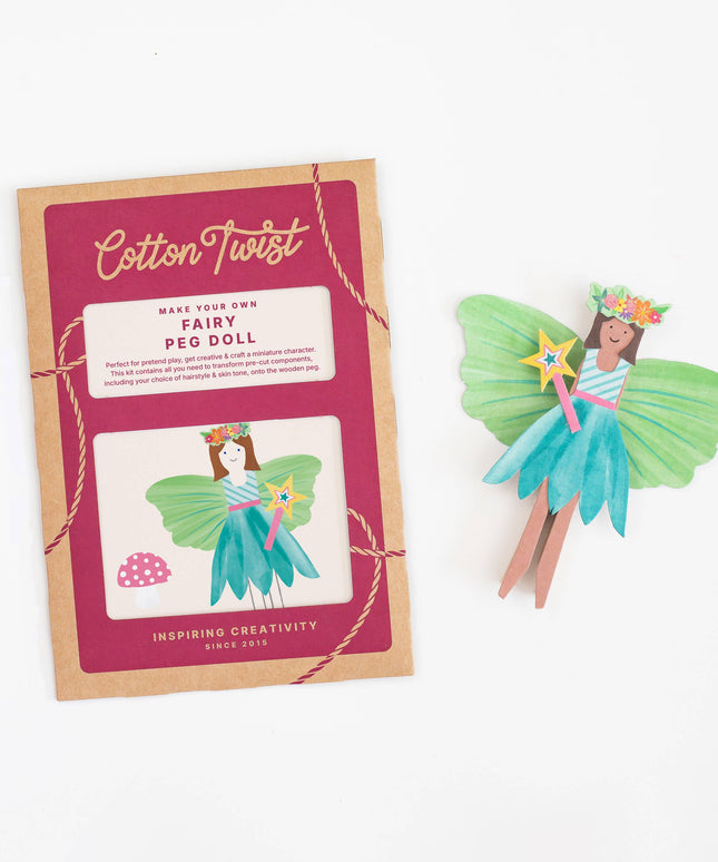 Lag Din Egen Fe Tredukke | DIY Hobbysett For Barn