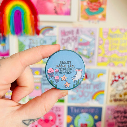 Under The Sea - Vertical Washi Tape