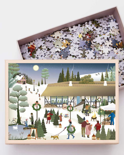 Puslespill | Christmas Tree Farm | 1000 Brikker