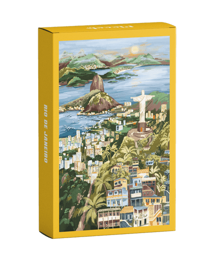 Piecely Rio de Janeiro Mini Puslespill, 99 Brikker